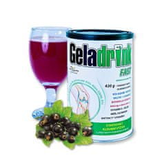 Geladrink GELADRINK FAST nápoj - 420 g (Príchuť Čer rybíz)