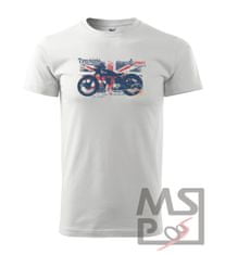 MSP Pánske tričko s moto motívom 260 Triumph