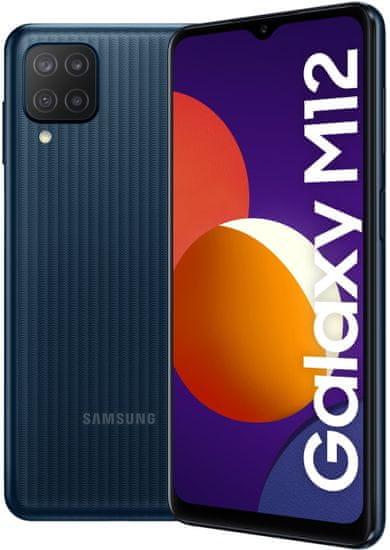 SAMSUNG Galaxy M12, 4GB/64GB, Black
