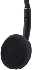 Sandberg MiniJack Office Saver headset s mikrofónom, čierna