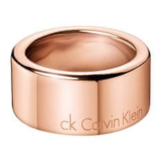 Calvin Klein Bronzový prsteň Hook Large KJ06PR10020 (Obvod 49 mm)