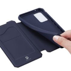 Dux Ducis Skin X knižkové kožené puzdro na Samsung Galaxy A52 5G / 4G, modré