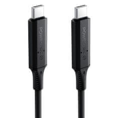 Spigen Powerarc kábel USB-C / USB-C PD 100W 2A 1m, čierny