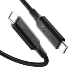 Spigen Powerarc kábel USB-C / USB-C PD 100W 2A 1m, čierny