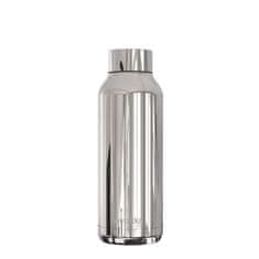QUOKKA Quokka Solid, Nerezová fľaša / termoska Sleek Silver, 510ml, 57500