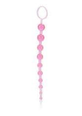 CalExotics Anal beads X-10 ružové - análne guličky