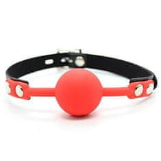 FETISH SUBMISSIVE Fetish Dreams Silicone Ball Gag Red