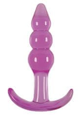 NS Novelties Jelly Rancher Ripple T-Plug Purple