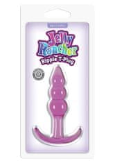 NS Novelties Jelly Rancher Ripple T-Plug Purple