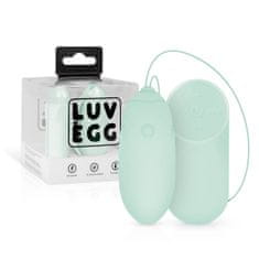 LUV EGG Green, vibračné vajíčko s diaľkovým ovládačom