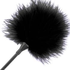 Darkness Darkness Black Feather - čierne šimrací pierko 42 cm