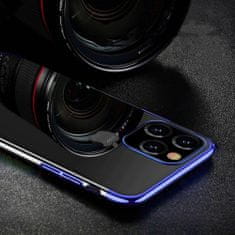 IZMAEL Puzdro Clear Color s farebným lemom pre Xiaomi Mi 11 - Čierna KP10796