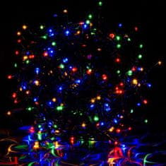 shumee Vianočné LED osvetlenie - 20 m, 200 LED, farebné