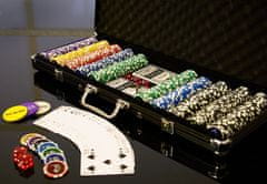Greatstore Poker set 500 ks v hodnote 5 – 1000 OCEAN BLACK EDITION
