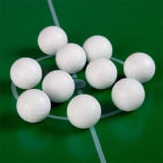 shumee Loptičky na stolný futbal biele 10 ks 36 mm