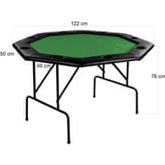 shumee Pokrový stôl - zelený