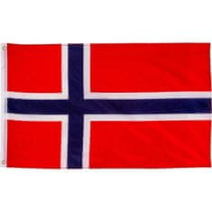 Greatstore Vlajka Nórsko - 120 cm x 80 cm