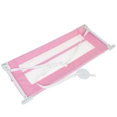 shumee Detská zábrana na posteľ, 102 cm, ružová