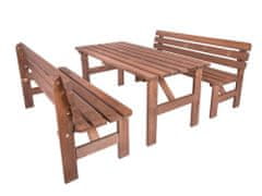 Greatstore Dřevěný stůl MIRIAM - 200CM