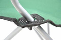 shumee Sada 2 ks skladacia kempingová stolička DIVERO s vankúšom - zelená
