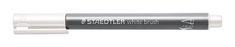 Staedtler Štetcová fixka "Design Journey Metallic Brush", biela, 1-6 mm, 8321-0