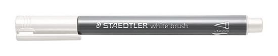 Staedtler Štetcová fixka "Design Journey Metallic Brush", biela, 1-6 mm, 8321-0