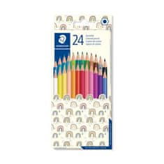 Staedtler Farebné pastelky "Pattern Mix", mix, 24 farieb, šesťhranné, 175 PMCD24