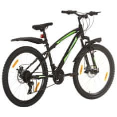 Vidaxl Horský bicykel 21 rýchlostí 26" koleso 46 cm rám čierny