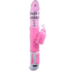 LyBaile Baile Fascination Bunny Vibrator Pink - multifunkčný vibrátor