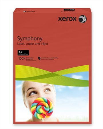 Xerox Xerografický papier "Symphony", tmavo červená, A4, 80g, 500 listov