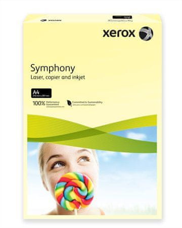 Xerox Xerografický papier "Symphony", svetlo žltá, A4, 160g, 250 listov