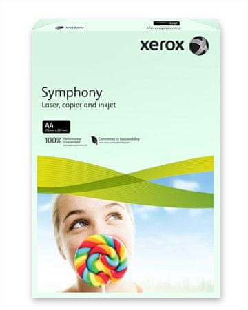 Xerox Xerografický papier "Symphony", svetlo zelená, A4, 80g, 500 listov