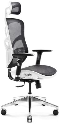 Diablo-Chairs V-Basic, čierna/biela (5902560334562) moderný vzhľad kvalitné materiály