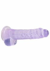 Shots Toys Shots REALROCK Realistic Dildo with Balls Purple 19 cm