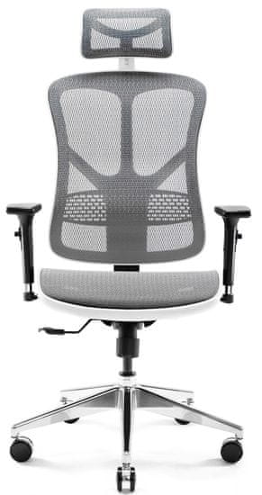 Diablo Chairs V-Basic, šedobiela (5902560334579)
