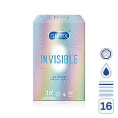 Pasante Durex Invisible Superthin (16ks), ultra tenké kondómy