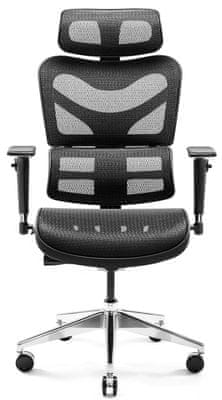 Diablo-Chairs V-Commander, čierna (5902560338164) herná kancelárska ergonomická stolička