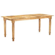 Vidaxl Jedálenský stôl 180x90x77 cm masívne mangovníkové drevo