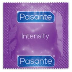 Pasante Pasante Intensity / Ribs & Dots (1ks), stimulačný kondóm
