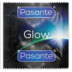 Pasante Pasante Glow (1ks), svietiace kondóm