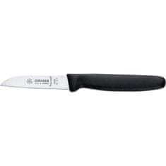Giesser Messer Nôž na zeleninu hladký , čepeľ 7 cm SB karta, čierný