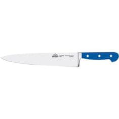 Stubai Kuchynský nôž modrý, čepeľ 26 cm široký, kovaný 