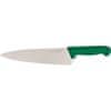 Nôž kuchynský, ergonomická rukoväť zelená, veľmi kvalitný výrobok, dĺžka ostria 260 mm, 