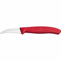Nôž na zeleninu , čepeľ 6 cm, červený