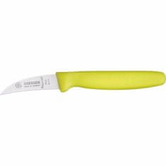 Giesser Messer Nôž na zeleninu , čepeľ 6 cm, hladký, limetkový