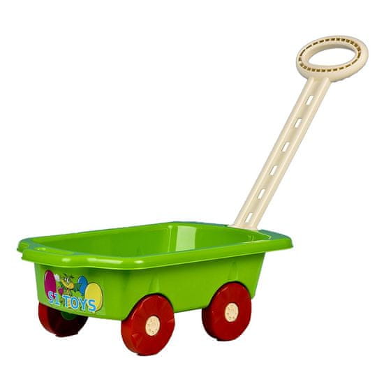 BAYO Detský vozík vlečka 45 cm - zelený