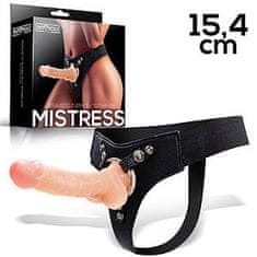 INTOYOU BDSM LINE Mistress Silicone Strap-on (15,4 cm, Flesh)