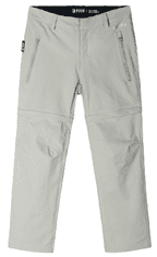 Reima chlapčenské nohavice s odopínateľnými nohavicami Virrat 122 sivá