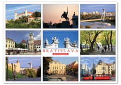tvorme pohľadnica Bratislava b35