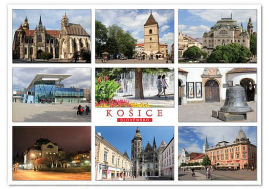 tvorme pohľadnica Košice b48